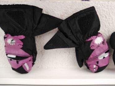 Kape, šalovi i rukavice: Rukavice, Za devojčice, bоја - Crna — 4