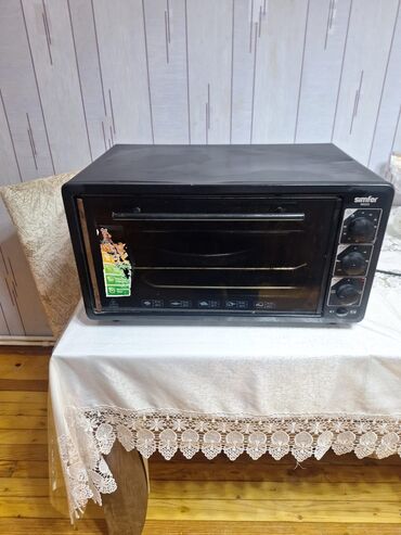 kontakt home mikrodalgali soba: Duxovka Simfer, Elektrik, rəng - Qara, Ayrıca dayanan, İşlənmiş