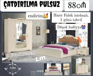 Divan və masa dəstləri: Yataq dəsti fabri̇k i̇stehsali ori̇gi̇nal 💥 sex malı deyil❌