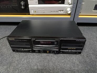 Pojačala i prijemnici: Kenwood KX-W 6060 Double Auto-Reverse Cassette Tape Deck Ispravan — 6