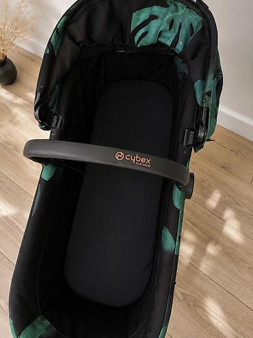 priam: Коляска, Cybex, цвет - Черный, Б/у, Платная доставка, Самовывоз — 4