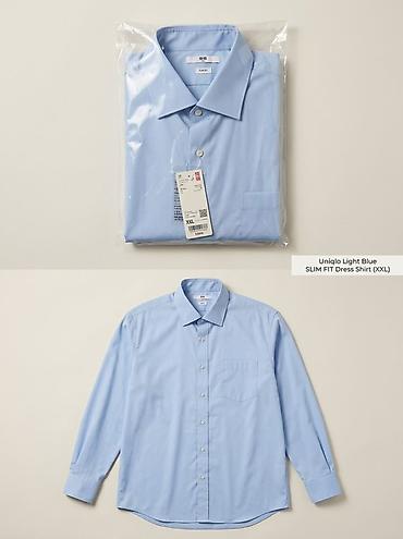 uniqlo мужская одежда: Мужская рубашка, 2XL, Uniqlo, Новый, цвет - Белый, Самовывоз — 2