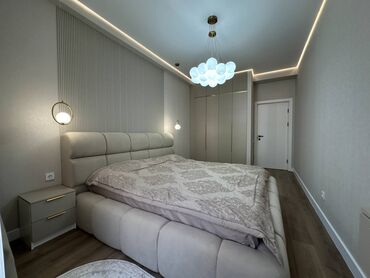 квартииа бишкек: 3 комнаты, 80 м², Элитка, 2 этаж, Евроремонт