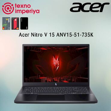 Acer: Yeni Acer Nitro, 15.6 ", Intel Core i7, 512 GB, Pulsuz çatdırılma