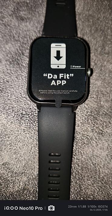 xiaomi adapter 67w: Yeni, Smart saat, Zeblaze, Sensor ekran, rəng - Qara — 2