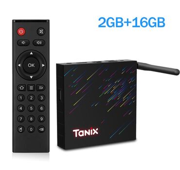 антенна тв: ТВ Бокс TANIX TX68 GLOBAL Мощный ТВ бокс с дополнительной антенной