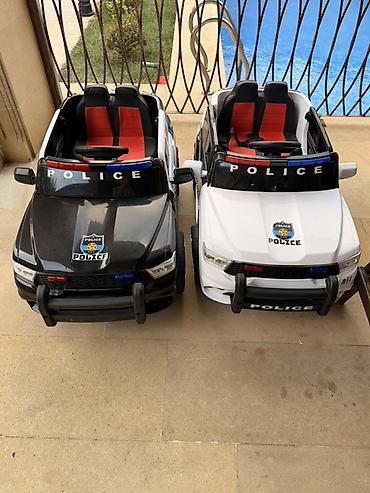Uşaq dünyası: Uşaq üçün elektrikli polis maşını - Model: 2 yerlik uşaq elektro-kart — 1