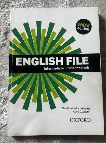 англис тили 7 класс жаны китеп: English File 
Intermediate Students book