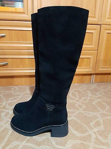 Сапоги: Сапоги, 38, Новый, цвет - Бежевый, Самовывоз — 9