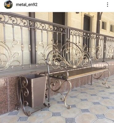 Pilləkən məhəccərləri: Metal EN MMC olaraq istədiyiniz forma və ölçüde demir işlerinin — 21