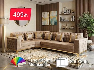 silikon doş qiymeti: Künc divan, Yeni, Bazalı, Parça, Şəhərdaxili pulsuz çatdırılma — 1