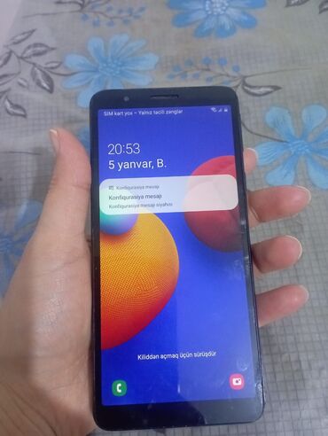 Samsung: Samsung Galaxy A22, 32 GB, rəng - Göy, Barmaq izi, İki sim kartlı