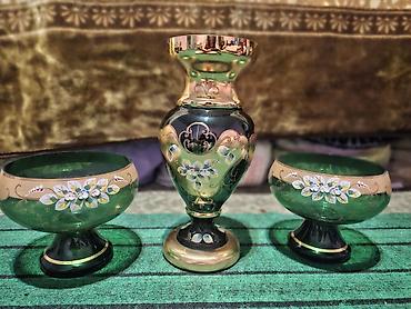 qızıl gul: Vaza dəsti, Bogem şüşəsi — 1