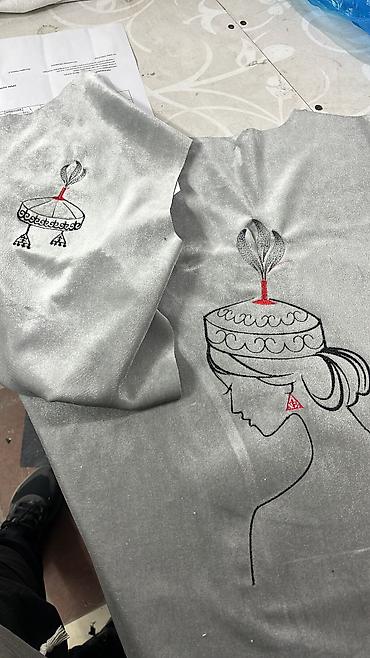 Вышивка: Компьютерная вышивка | Постельное белье, Флаги, Шапки — 12