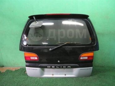 багажник: Крышка багажника Mitsubishi 1996 г., Б/у, цвет - Черный,Оригинал