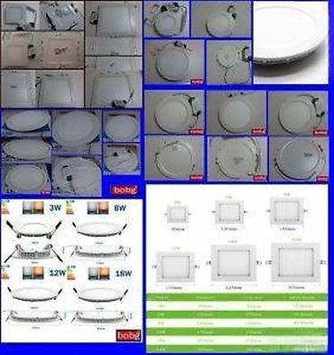 Rasveta: 💡 LED PANELI 3200K • 4200K • 6500K Ugradni i nadgradni – GARANCIJA – — 15