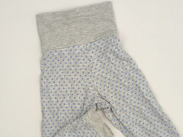 czarne spodnie eleganckie z wysokim stanem: Leggings, Tchibo, 9-12 months, condition - Very good