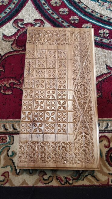 продаю удочки бишкек: Нарды ручной работы из массива дерева. - Корпус и крышка выполнены из