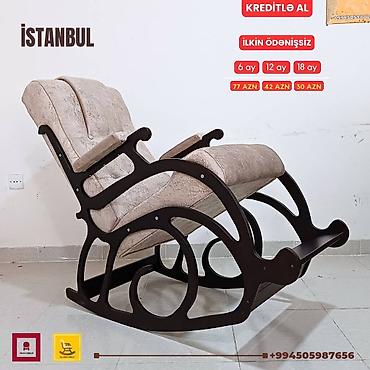 Kreslolar: Yeni, Kreslo-kaçalka, Parça, Kredit var, Pulsuz çatdırılma — 9