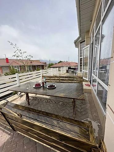 Иссык-Куль 2026: Коттедж, КОТТЕДЖ ЦО Радуга West, Кош-Кол, Детская площадка, Парковка, стоянка, Охраняемая территория — 3