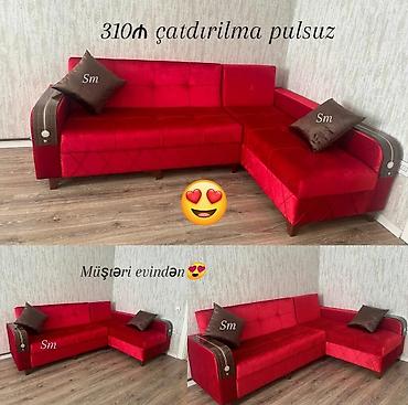 mebel stullar: Künc divan, Yeni, Açılan, Bazalı — 1