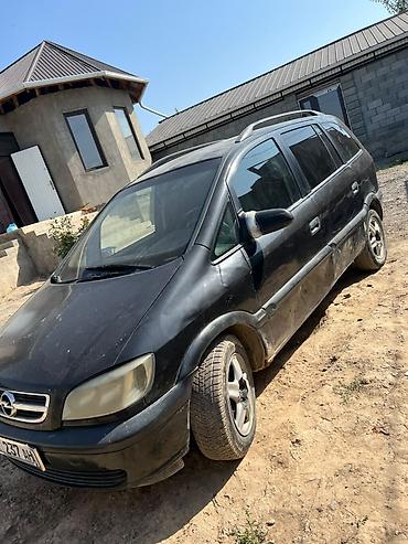 беловодск авто: Opel Zafira: 2002 г., 1.6 л, Кол менен иштөөчү, Бензин, Вэн/Минивэн — 1