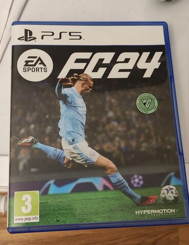 playstation 3 disk: FC 24 ( Fifa24) PlayStation 5 üçün 
Disk yenidir