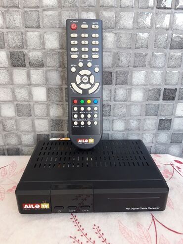 tv tuner satilir: Ailə TV resiver, ideal vəziyyətdə, 10 man. Satıcı sözünün üstünə