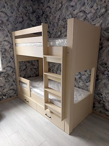 Oğlan və qız üçün, Yeni, Çarpayı, Matras ilə, Siyirməli, Laminat — 2