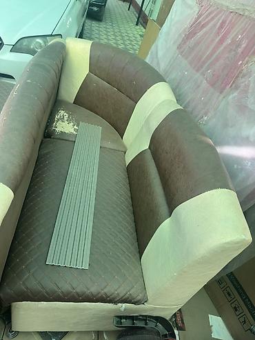 Кухонный диван с ящиком для хранения - Компактная модель с прямой