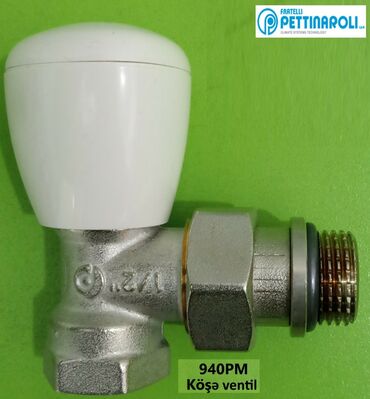 ступенька для ванной: Məhsul: Fratelli Pettinaroli 940PM künc ventil Təyinat: - Radiator və