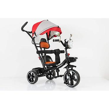 Dečiji bicikli: Tricikl WB-686 Dečija tricikla sa tendom i pedalama pruža savršenu — 6