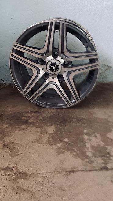 динамик на сабвуфер: Литые Диски R 15 Mercedes-Benz, Комплект, отверстий - 5, Б/у — 1