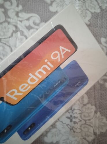 телефоны 5000: Redmi, Redmi 9A, Жаңы, 32 ГБ, түсү - Көк