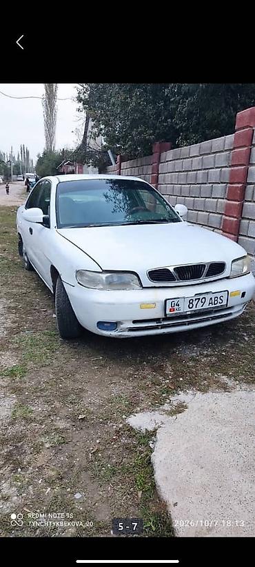 Daewoo: Daewoo Nubira: 1997 г., 1.6 л, Механика, Бензин, Седан — 3