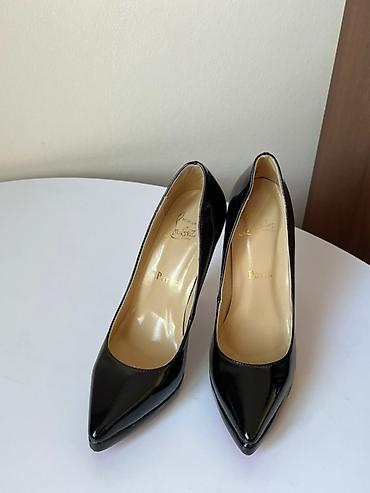 pari: Туфли, 37, Christian Louboutin, Б/у, цвет - Черный, Самовывоз — 7