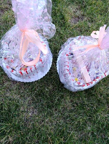 Konditorski proizvodi, slatkiši: Ručno izrađene slatke korpe/torte od čokoladica – idealne za — 4