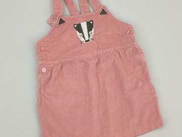 sukienka letnia midi w kwiaty: Dungarees, Lupilu, 9-12 months, condition - Perfect