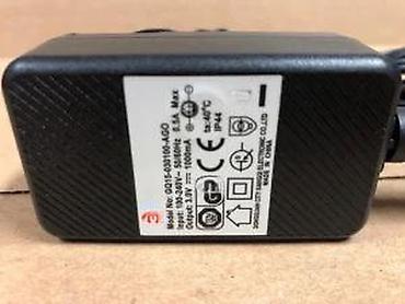 foxsur battery charger: Adapter/napajanje 3V 1000mA sa dvojnim okruglim konektorom (2-pinski) — 4