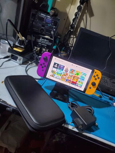 прошитая нинтендо свитч купить: Чипованный(прошитый) Nintendo Switch Oled 64gb+256gb установлено 40