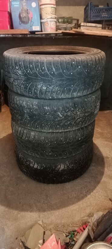 диски 16 1 шт: Шиналар 215 / 55 / R 17, Winter stud, Комплект, Жеңил унаалар, Nokian