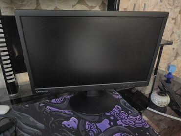 Modemlər və şəbəkə avadanlıqları: Tam işley Ideal veziyetde lenovo monitor satılır Modeli LI2215sD olan