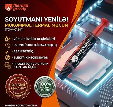 Комплектующие для ПК: Thermal Grizzly Termopastaları GameStore mağazası olaraq kompüter və — 1