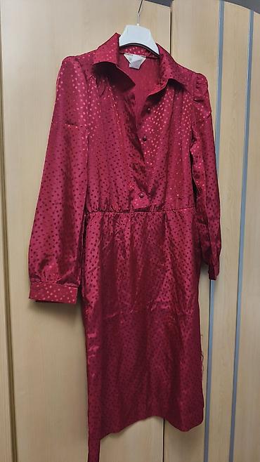 midnight dior: Sears “The Fashion Place” haljina, proizvedena u SAD (ILGWU – union — 2