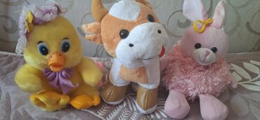 Игрушки: Мягкие игрушки. Цена за 3 штуки всего 500 сом
