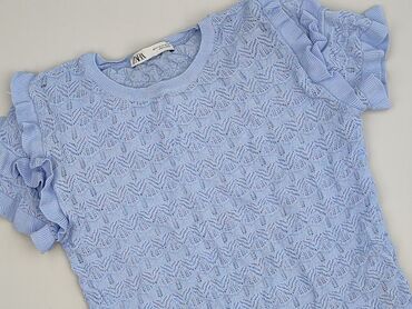 bluzki prążkowane krótki rękaw: Zara, Women's blouse, size M