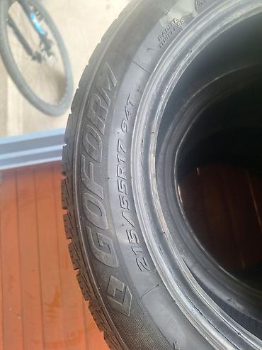 abs audi: Шины 215 / 55 / R 17, Зима, Б/у, Комплект, Легковые, Goform — 4