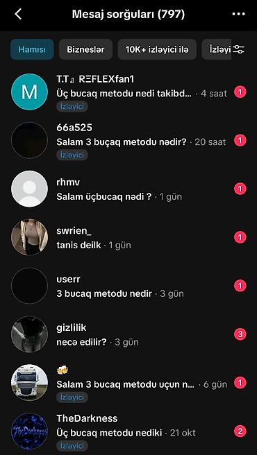 onlayn işler: TikTok səhifəsi / sosial media hesabı – **mr_zeka (@mr_zeka.oficial)** — 2