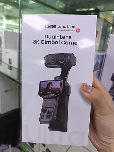 Elektronika: Insta360 Luna Ultra — Dual‑Lens 8K Gimbal Kamera Məhsul — 2