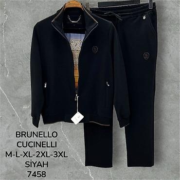 tech flees: Мужской спортивный костюм Brunello Cucinelli, модель 7458. - — 2